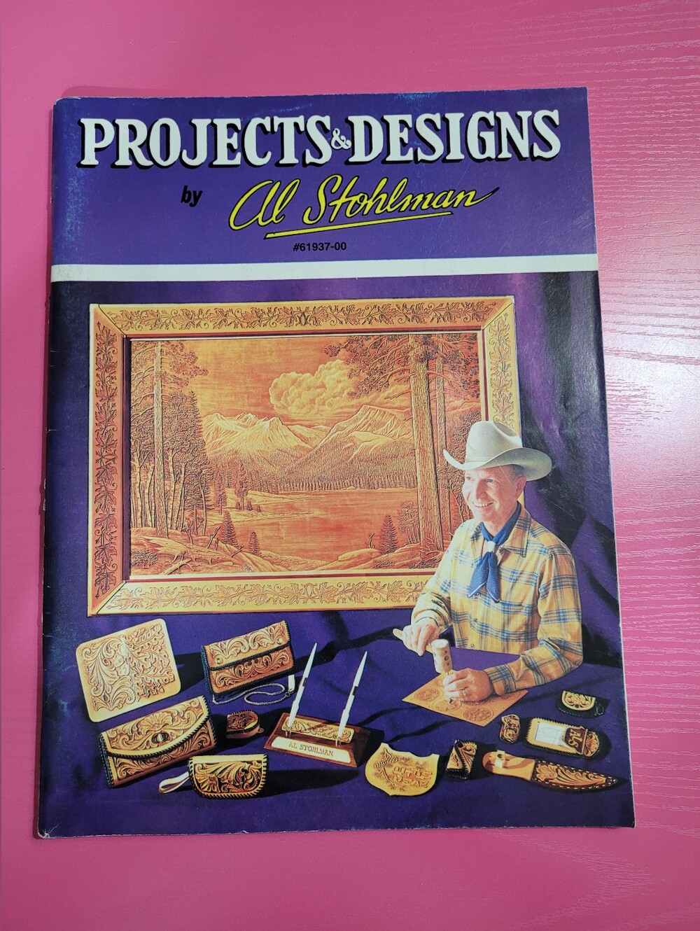Leather Projects & Designs by Al Stohlman Instruction Book Tandy Leather (1806)
